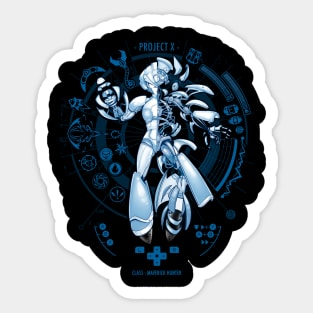 Project X - Blue Print Edition Sticker